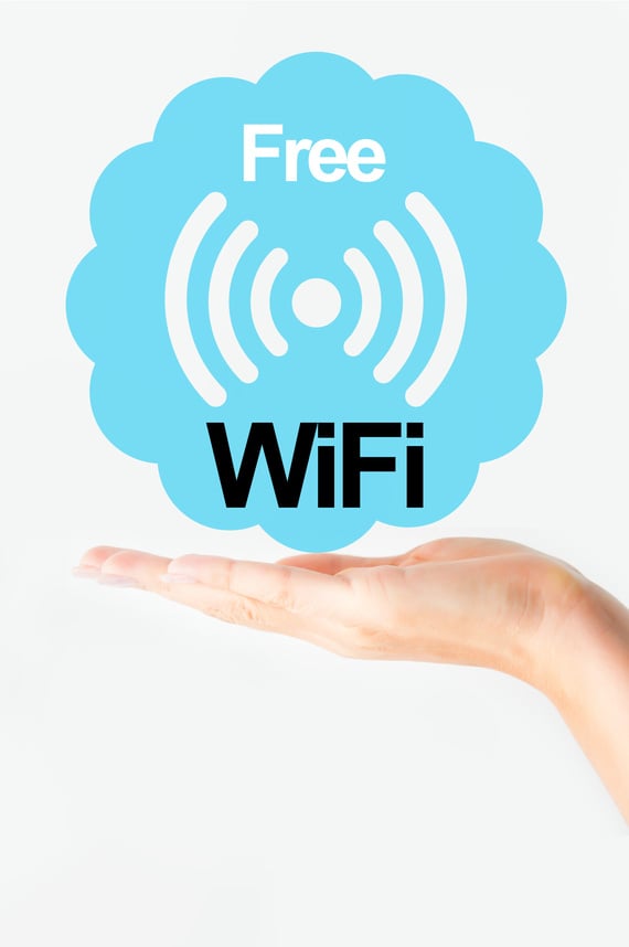 Free wifi concept